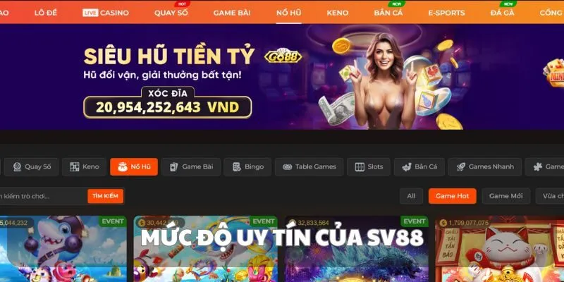 SV88 - Review Sân Chơi Game Bài Đổi Thưởng, Nổ Hũ Chất Lượng 6 sv88-an-toan