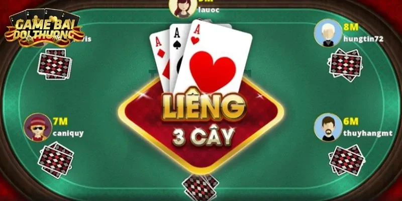 Bài Liêng có cách chơi đơn giản và cần thêm sự khéo léo