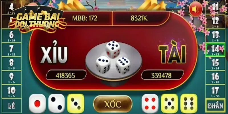 Nghe vị, đoán chuẩn kết quả Tài Xỉu