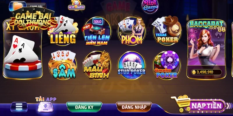 Sảnh Game Bài Trực Tuyến Đỉnh Cao Thế Giới Tại Cổng Game Rikvip 2 4 ưu điểm của chuyên mục game bài Rikvip