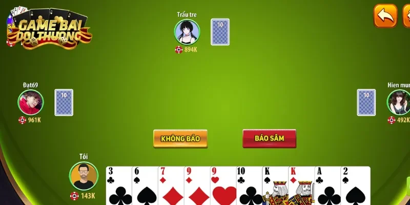 Lỗi có thể mắc phải khi tham gia chơi sâm lốc